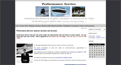 Desktop Screenshot of performance-limo-service.com